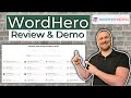Wordhero review  ai writing software  high quality output