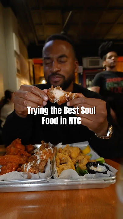 Trying some of the best soul food in NYC! #foodie #nyc #soulfood #foodlover