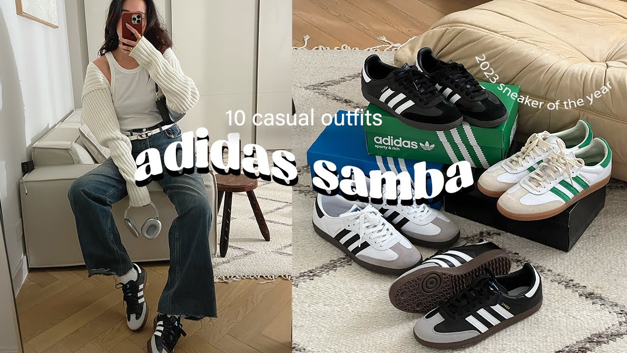 Adidas Samba Classic With Jeans