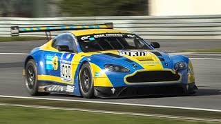 This is how the Aston Martin V12 Vantage GT3 sounds like with unmuffled exhaust!