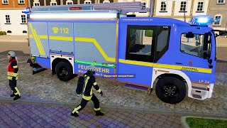 Lính Cứu Hỏa Đức Phản Ứng Nhanh  ++  Fire Brigade Emergency call 112 _ The Fire Fighting Simulation2