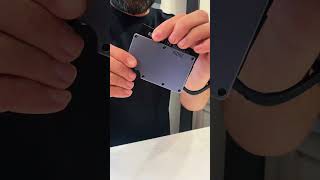 Ridge Wallet 2.0 | Slim RFID Blocking Metal Wallet | Minimalist Front Pocket Card Holder | Aluminum