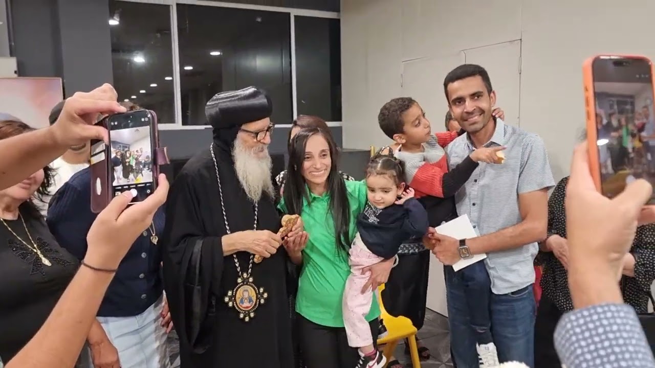 الاحتفال بزيارة نيافة الحبر الجليل الانبا صرابامون مطران   أمدرمان لكنيسة الملاك ميخائيل  سيدنى 