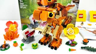Stop Motion Build] LEGO 76967 Little Eatie: T. rex(Photos used