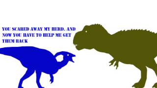 Wrecksy meets Parasaurolophus 67