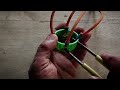 How To Make a SLINGSHOT With RUBBER BANDS