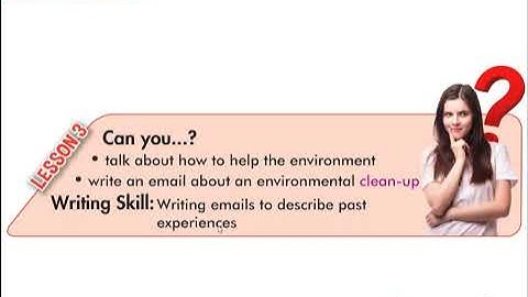 Tiếng anh 7 Mới 2022 I Learn Smart World - Unit 4 Community Services - Lesson 3