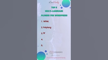 🌍🌐 Expand Your Reach! Top 5️⃣ Multilingual Plugins for WooCommerce 🛒💬