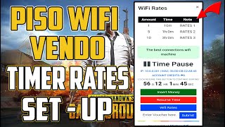 How to set up PISO WIFI VENDO timer rates | LPB Piso Wifi screenshot 3