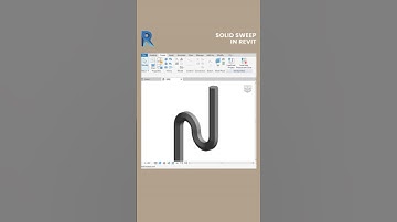 Solid sweep in Revit | Revit Tutorials