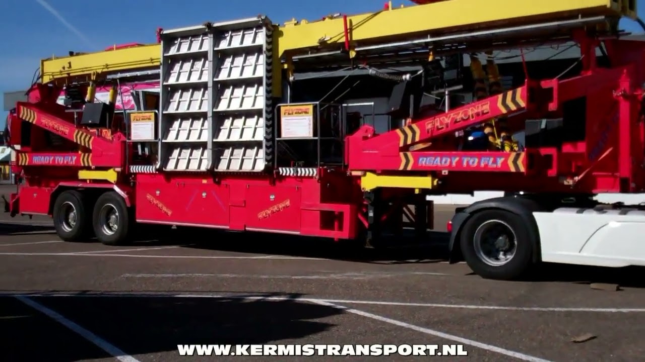 Transport compilatie Kermis Beverwijk de Bazaar 2025