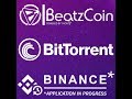 Coin Binanace Launchpad ICO + płatności Tron TRX  Bitcoin  Trader21