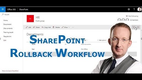SharePoint Workflow that Rolls Back Column Changes
