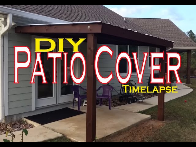 Simple DIY Covered Patio Ideas: Cost-Effective Escape 3 sddefault