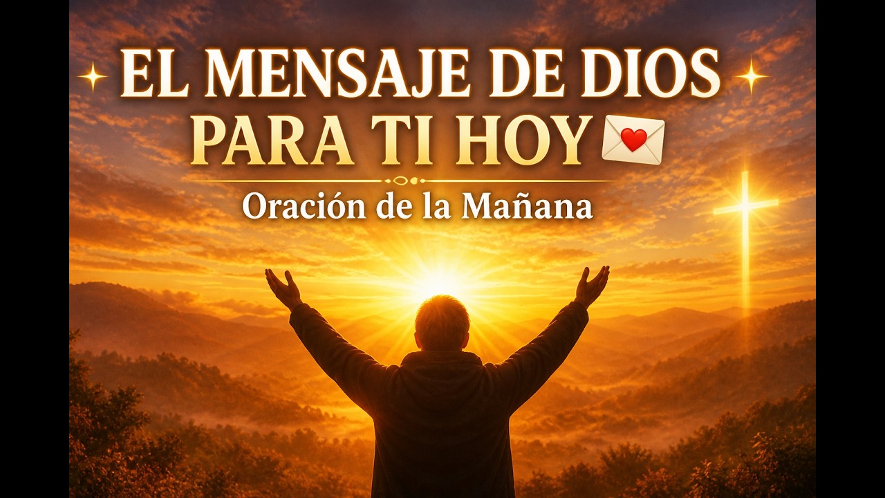 L MENSAJE DE DIOS PARA TI HOY 💌 | Oración de la Mañana - YouTube