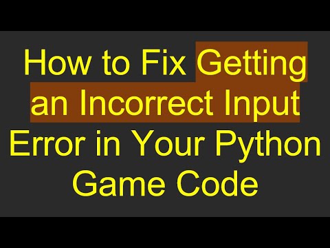 How to Fix