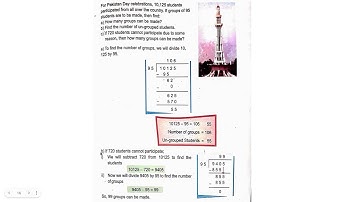 Unit 1, Maths for Grade 5, Part 9, Whole numbers and Operations, One Nation One Curriculum