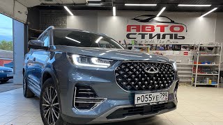 Chery Tiggo 8 PRO улучшаем звук. Аудиопроцессор AMP Panacea + замена акустики + установка сабвуфера