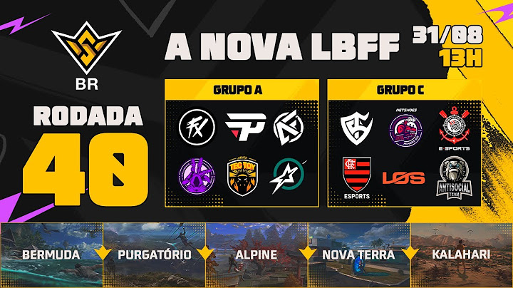 A NOVA LBFF🚨FFWS BR 🏆RODADA 40 - GRUPOS A e C | LBFF 🚨 #FREEFIRE