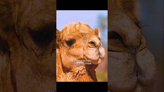 Why do camels stick out their tongues? It's a bit disgusting#wildlife #animals #shorts #nature