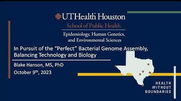 Genomics Workshop: In Pursuit of the “Perfect” Bacterial Genome Assembly, Balancing Technology and..