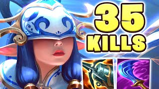 PENTAKILL!!! HOW TO HARDCARRY WITH KINDRED JUNGLE | KINDRED LULU IS MY INVENTION!! | KITE TO WIN?!!