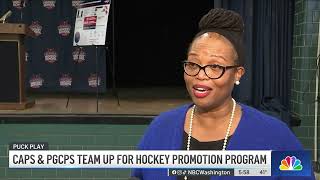 Capitals team with PGCPS to introduce hockey to students | NBC4 Washington