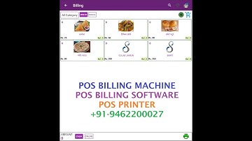 Superfast Billing Machine for Restaurant, Fast Food, Kirana, Garment, Medical Stores