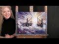 Learn How to Paint "HEAVENLY GATES" with Acrylic - Paint & Sip at Home - Easy Step by Step Tutorial