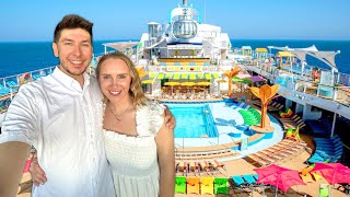 Boarding our BIGGEST Cruise Ship! Royal Caribbean Odyssey of the Seas 2023