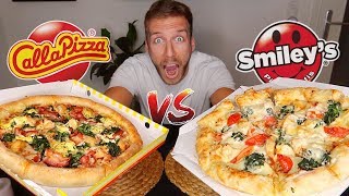 SMILEYS vs CALL A PIZZA | LIEFERDIENST TEST
