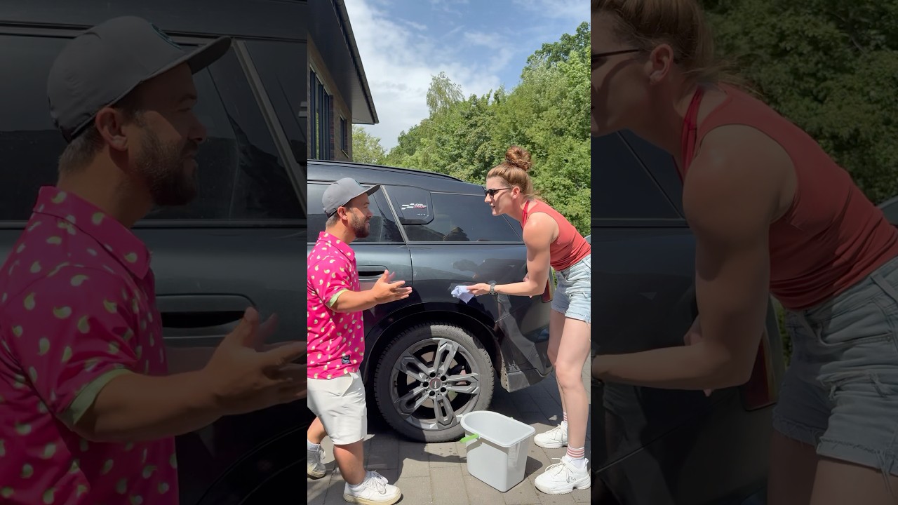 Ich bin halt Profi 🤷🏼‍♂️😂😅 #carwash