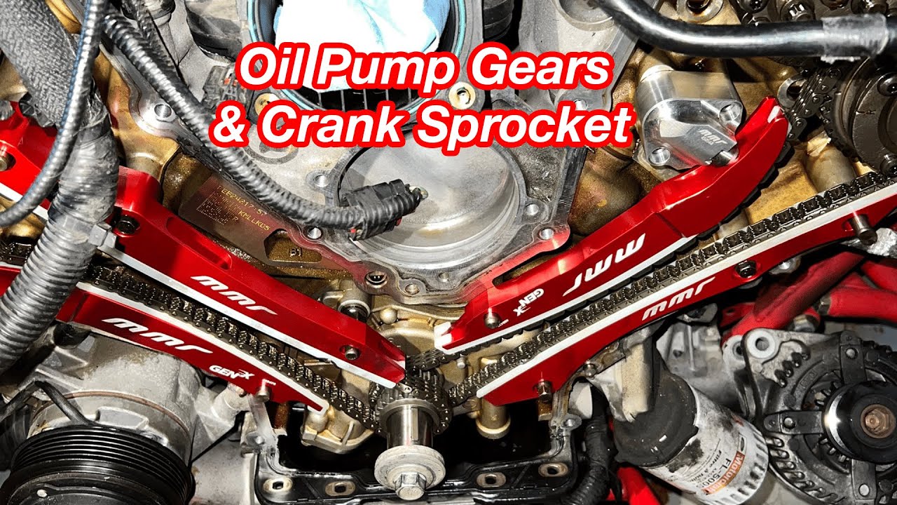 MMR Billet Oil Pump Gears & Crank Sprocket Install on my 2013 MUSTANG