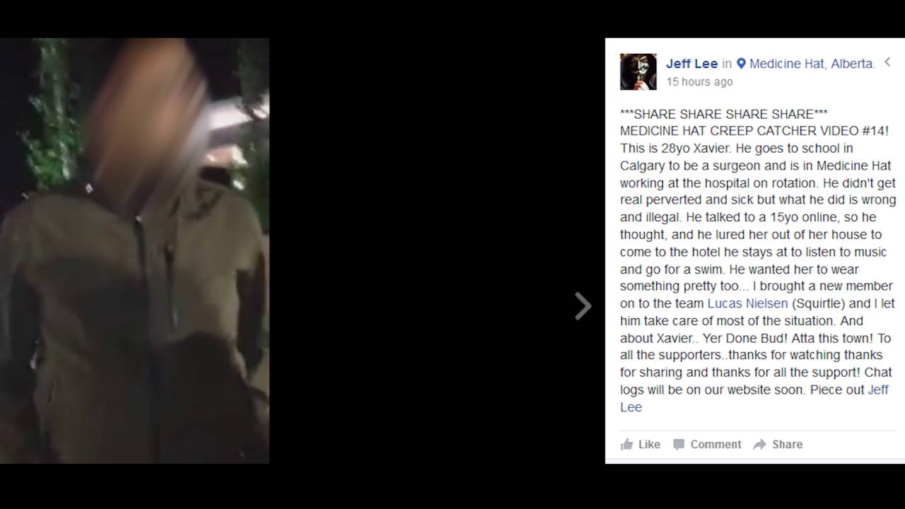 Creep Catcher says they caught a Surgeon at Medicine Hat hospital YouTube