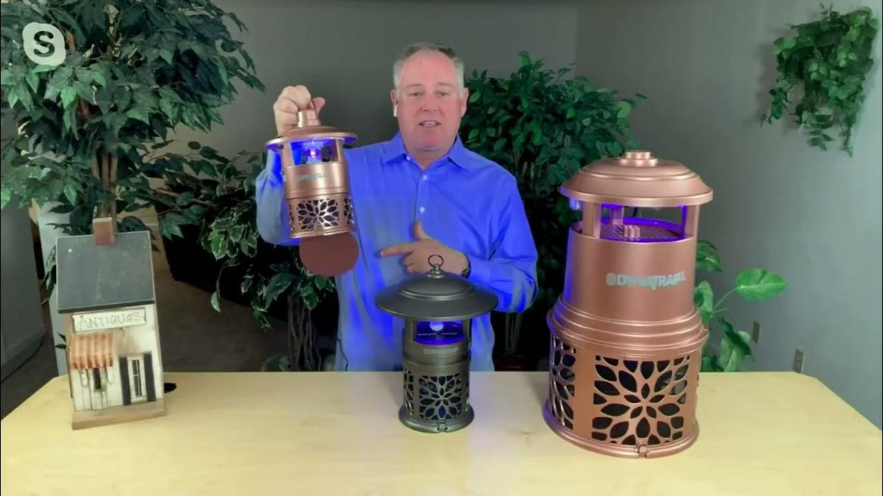 DynaTrap XL Insect Trap W/ UV LED Bulb & Easy Disposal Release Basket