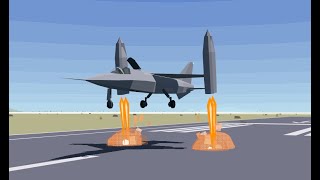 Tiny Combat Arena - First VTOL Landing