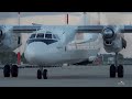 Antonov An-26 Air Constanta and Vulkanair An-26 Ostend Airport