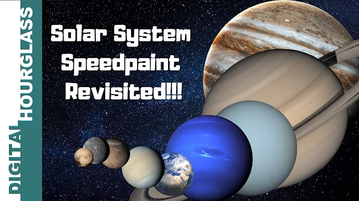 Solar System Speedpaint: Revisited