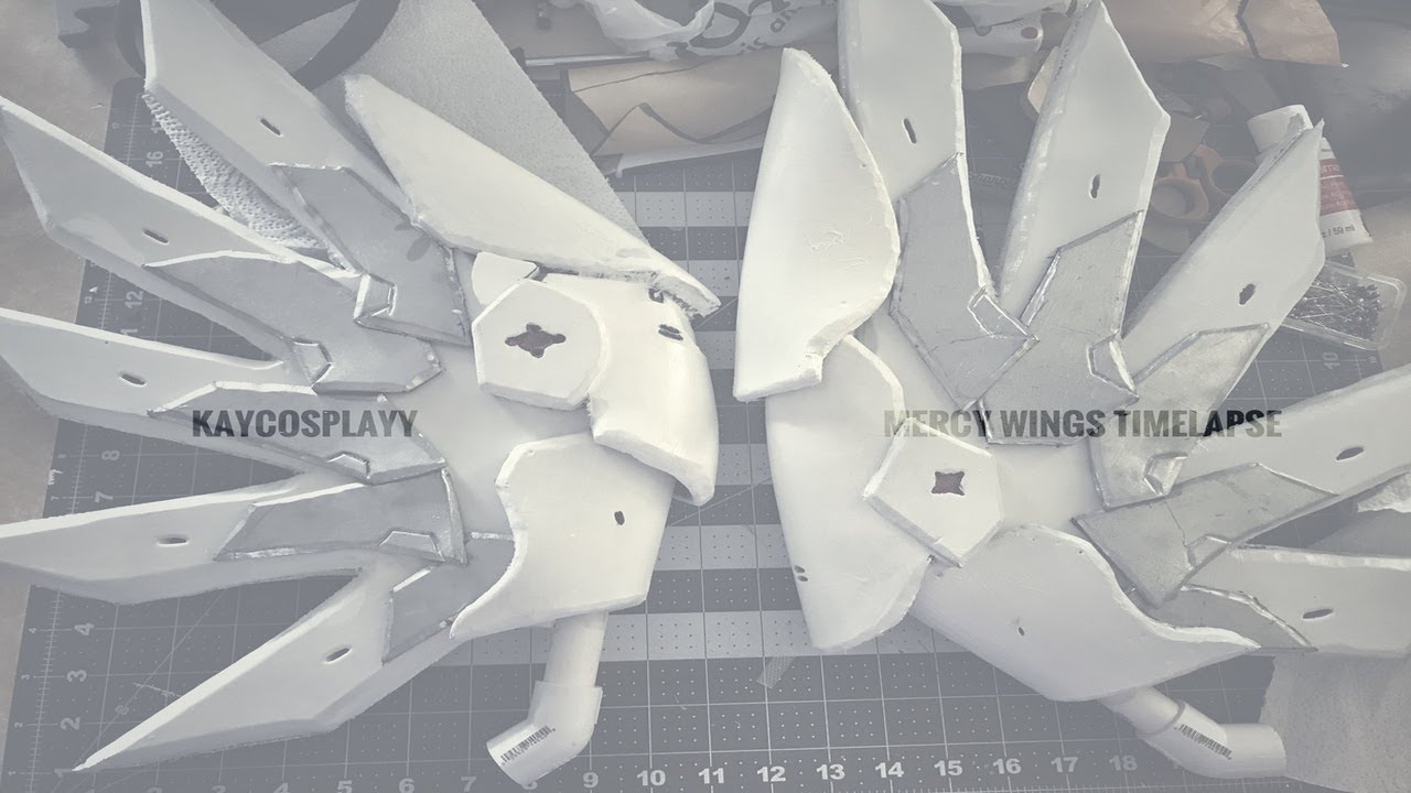 Overwatch Mercy Wing Timelapse