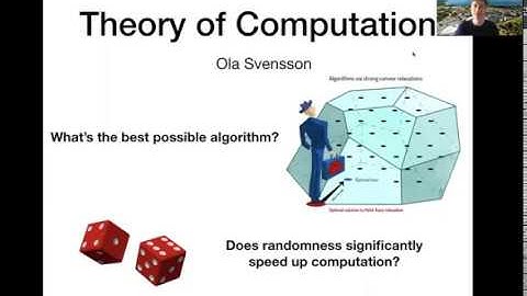 EDIC Open House - Theory of Computation