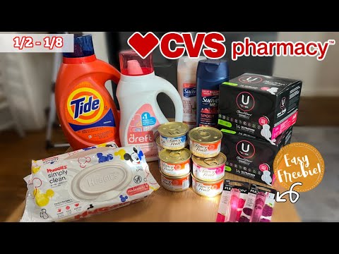 CVS Digital Couponing | ALL YOU NEED IS YOUR PHONE 📱$17 FOR ALL THIS | Breakdown & Haul *1/2 -1/8