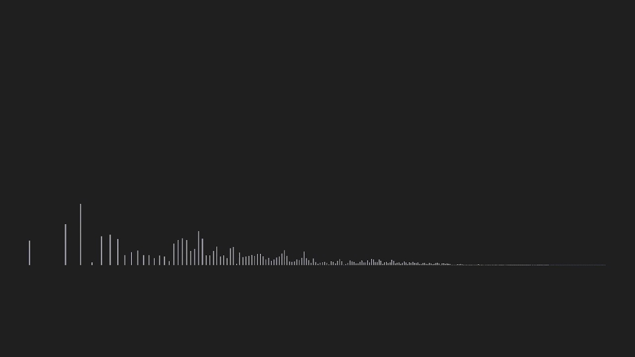 FFT visualisation test - music - YouTube