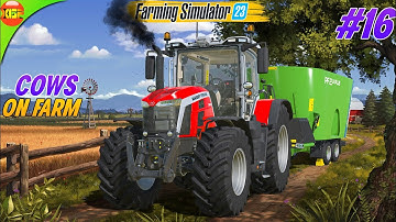 Cow Barn and Cows Unlocked | Farming Simulator 23 Neubrunn #16 fs23