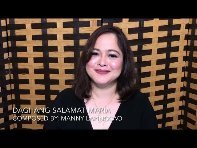 Daghang Salamat,Maria sing by Manilyn Reynes