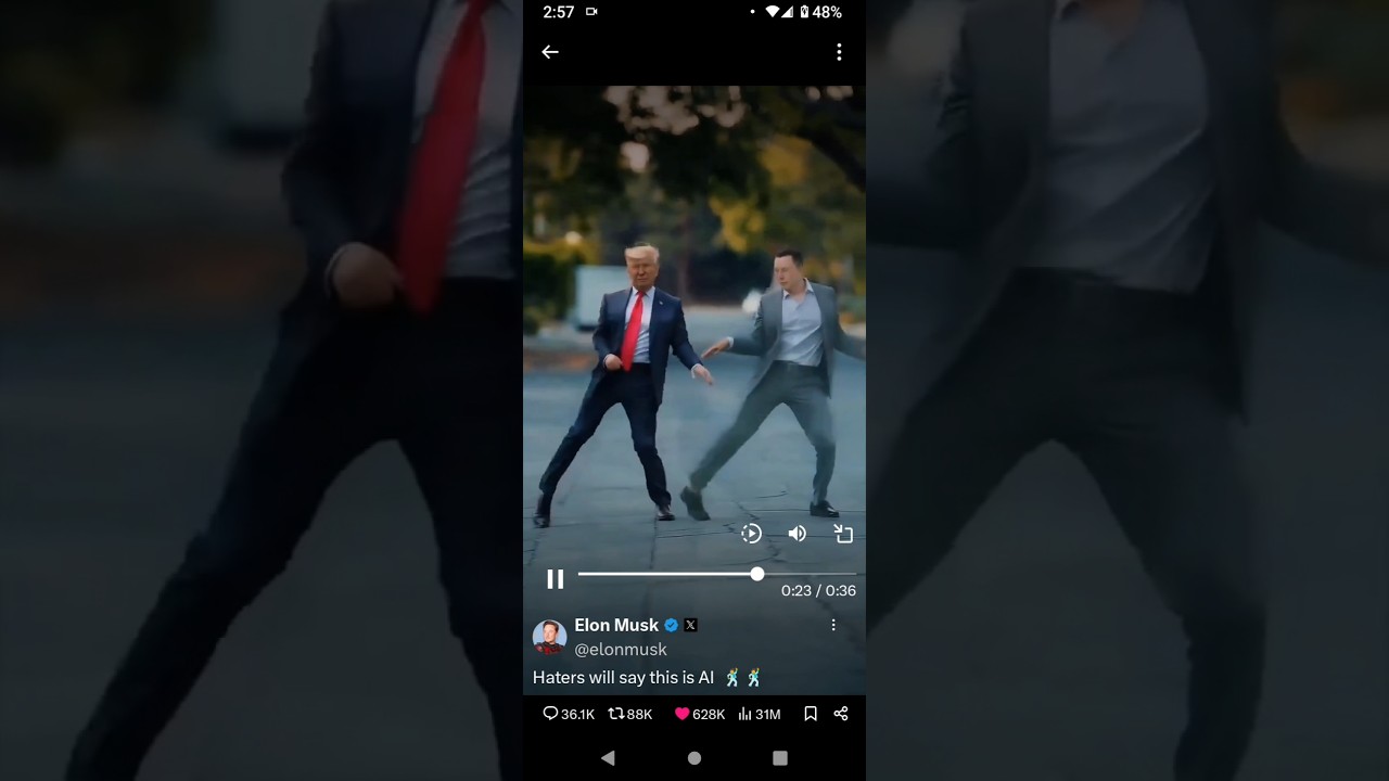 Elon and Trump! A Force To Be Reckoned With! 🕺🕺🕺