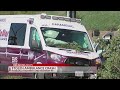 Stolen ambulance out of Tulare crashes into tree on Rosedale Hwy