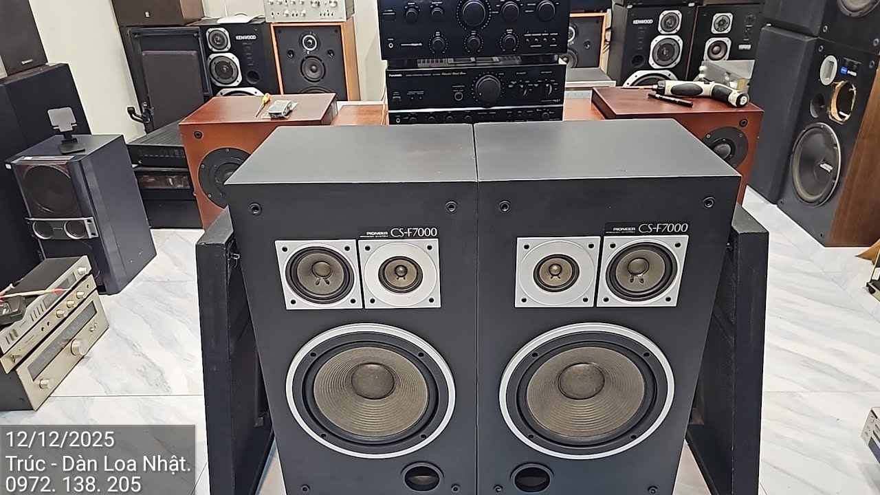 Pioneer CS F7000. A perfect pair of speakers for listening to all