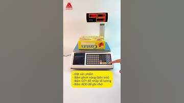 HDSD cân in hóa đơn JPT (Jadever) #shorts