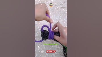 Camping knot tying #shorts #campinghacks #diy #campingknots #git @DoiT_03