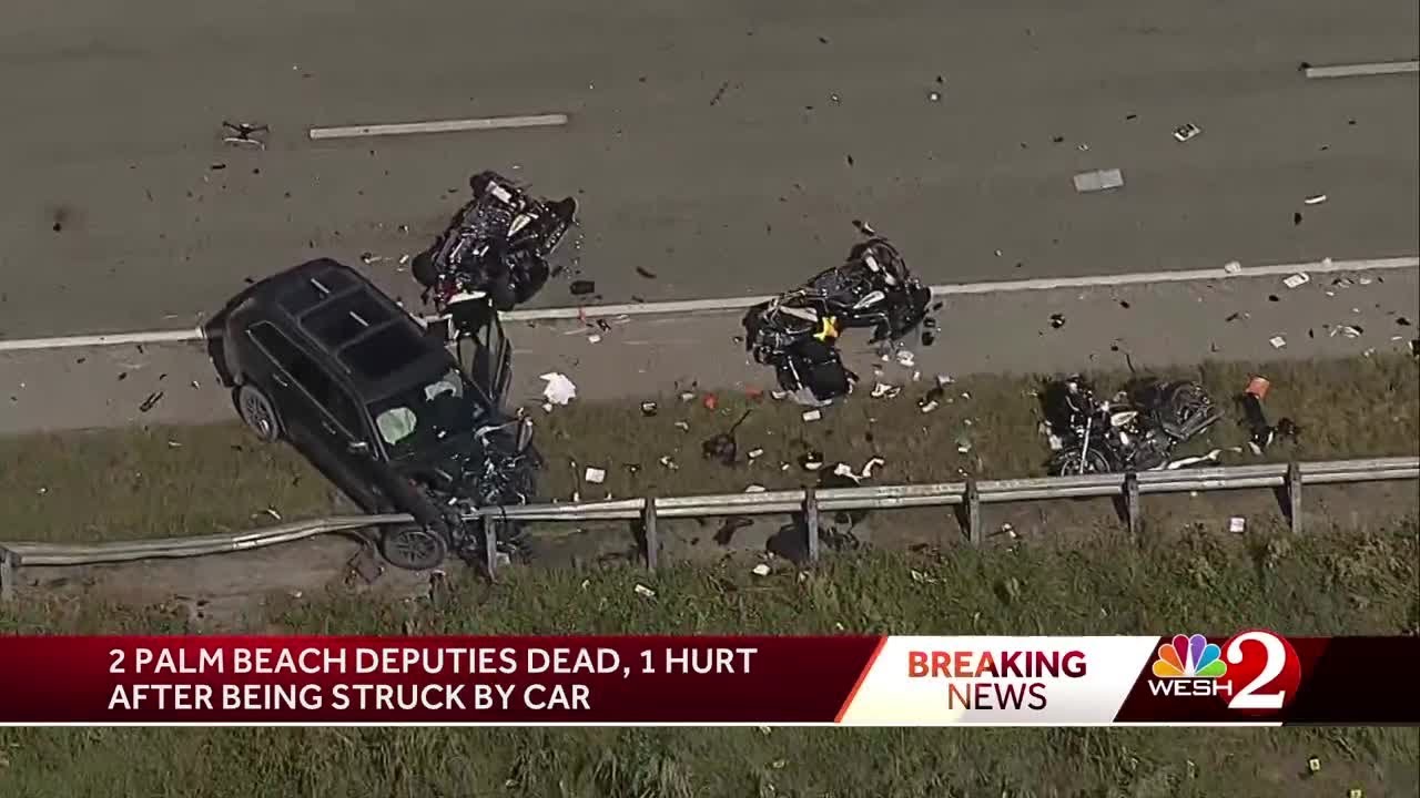 2 Florida deputies dead, 1 in critical condition after being hit by ...